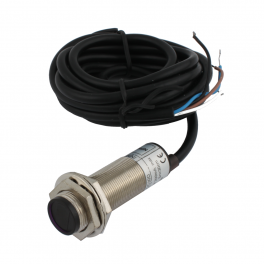 PES-D18-POC50D Фотодатчик диффузионный, М18х1, 50см, PNP NO+NC, кабель
