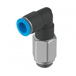 QSLL-G1/4-12 Угловой фитинг с цанговым зажимом, удлиненный