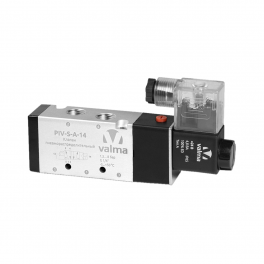 PIV-S-A-14.220AC Клапан пневмораспределительный 5/2, G 1/4''